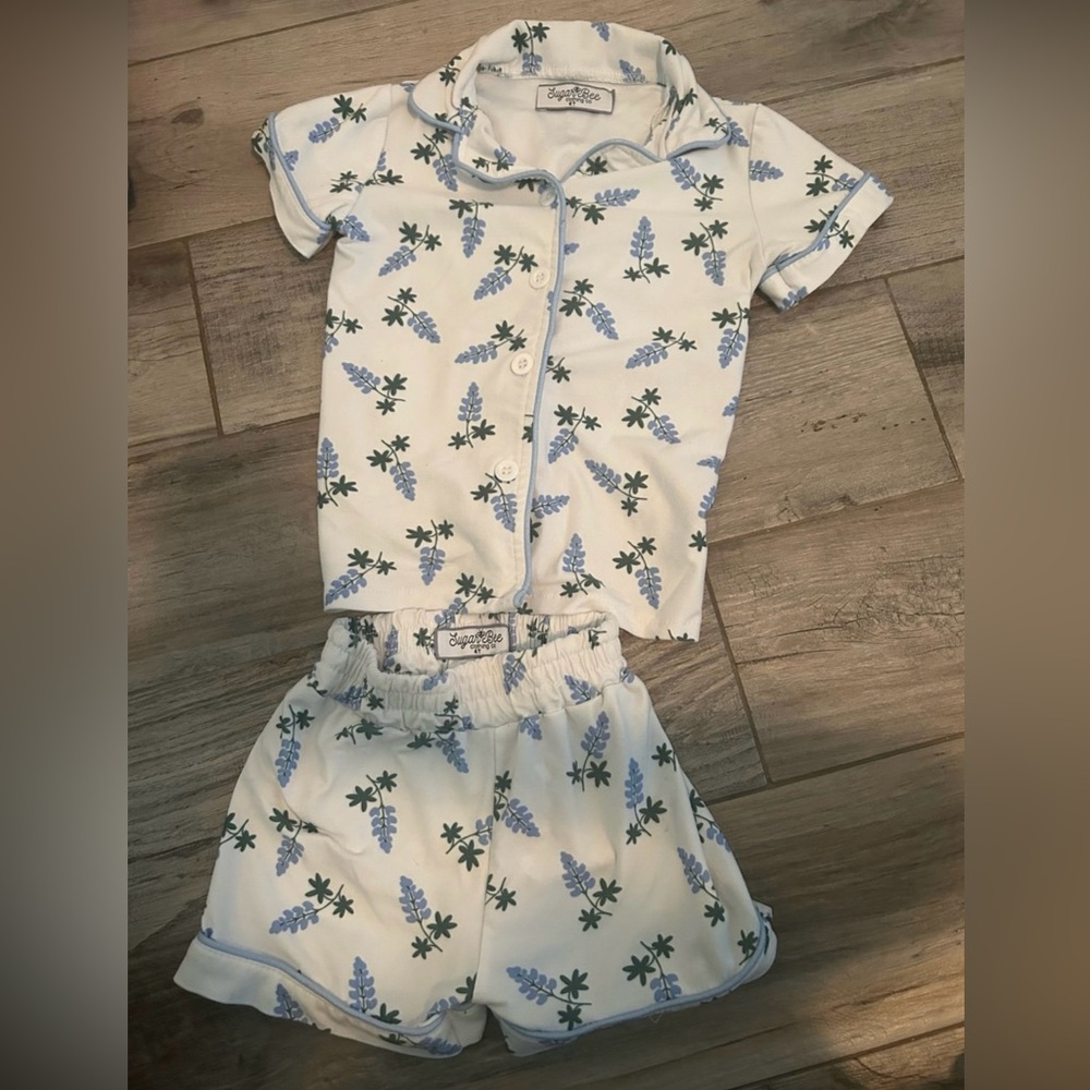 Sugarbee Clothing Bluebonnets Pajamas